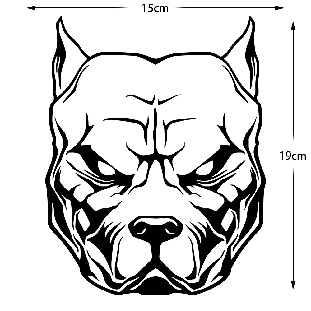 JDM Bulldog Graphic Motorcycle Stickers Anti UV Waterproof Vinyl Decal For Multi Brand Motorbike Helmet Auto Styling Decor Parts