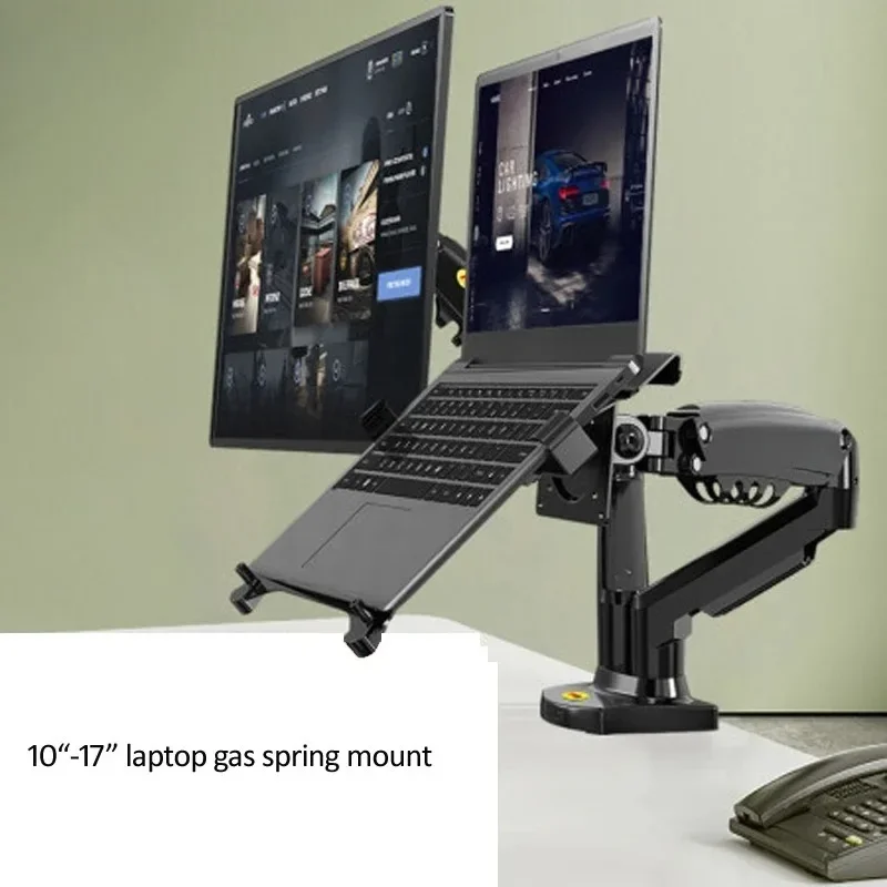 Desktop NB F160 + FP-2 Gas Spring Dual Arm for 17