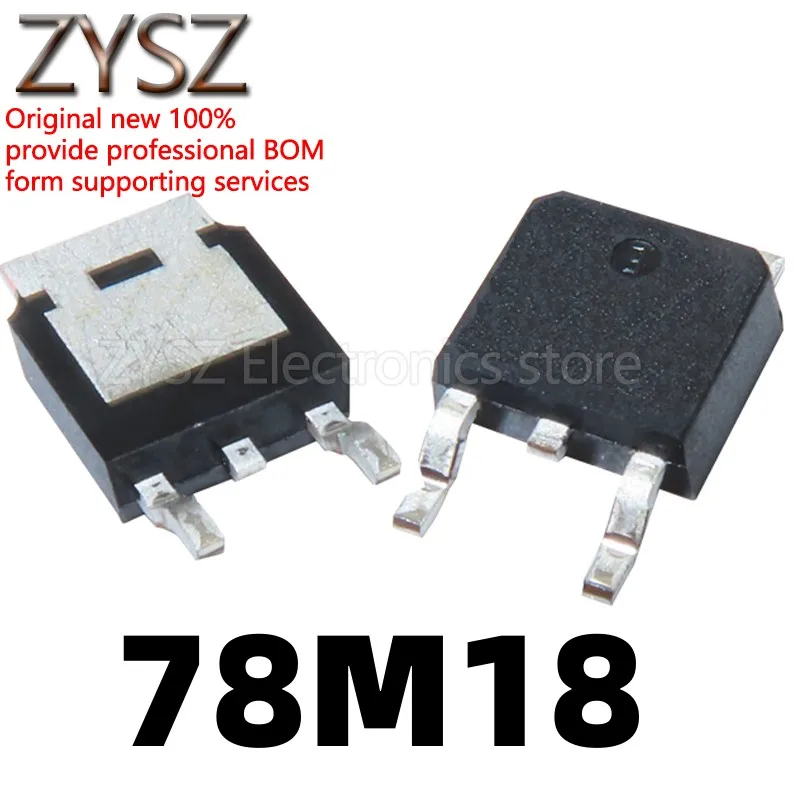 5PCS L78M18CDT L78M18 78M18 three-end regulator 18V patch TO-252