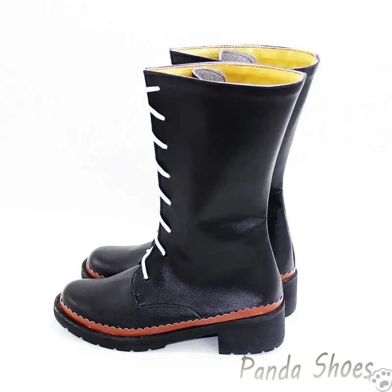 Game Rebellion Tada Riina Cosplay Shoes Anime Cos Comic Cosplay Costume Prop Shoes for Con Halloween Party