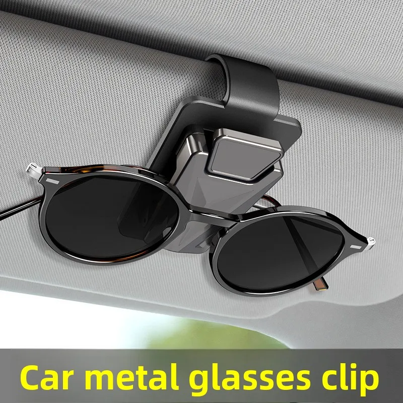 

Car Glasses Holder,Sun Visor Storage Sunglasses Storage Holder Multi-functional Car Interior