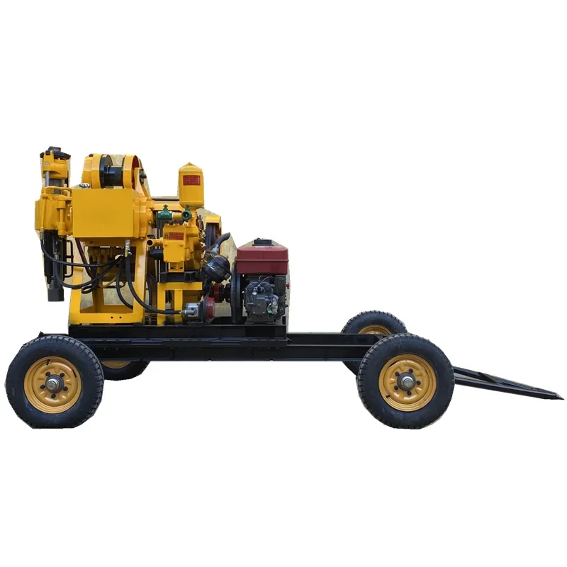 YGYG High Efficiency Fashion Tractor Mounted Geothermal Drilling Farm Irrigation Water Well Drilling Rig Hand Equipment Machine