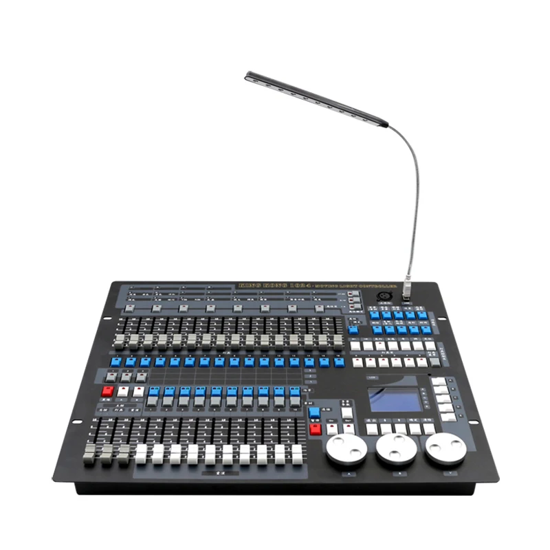 Контроллер освещения King Kong 1024 DMX, сценический светильник DMX1024, микшерная консоль для светодиодной подсветки Par Beam с подвижной головкой, DJ сценический светильник