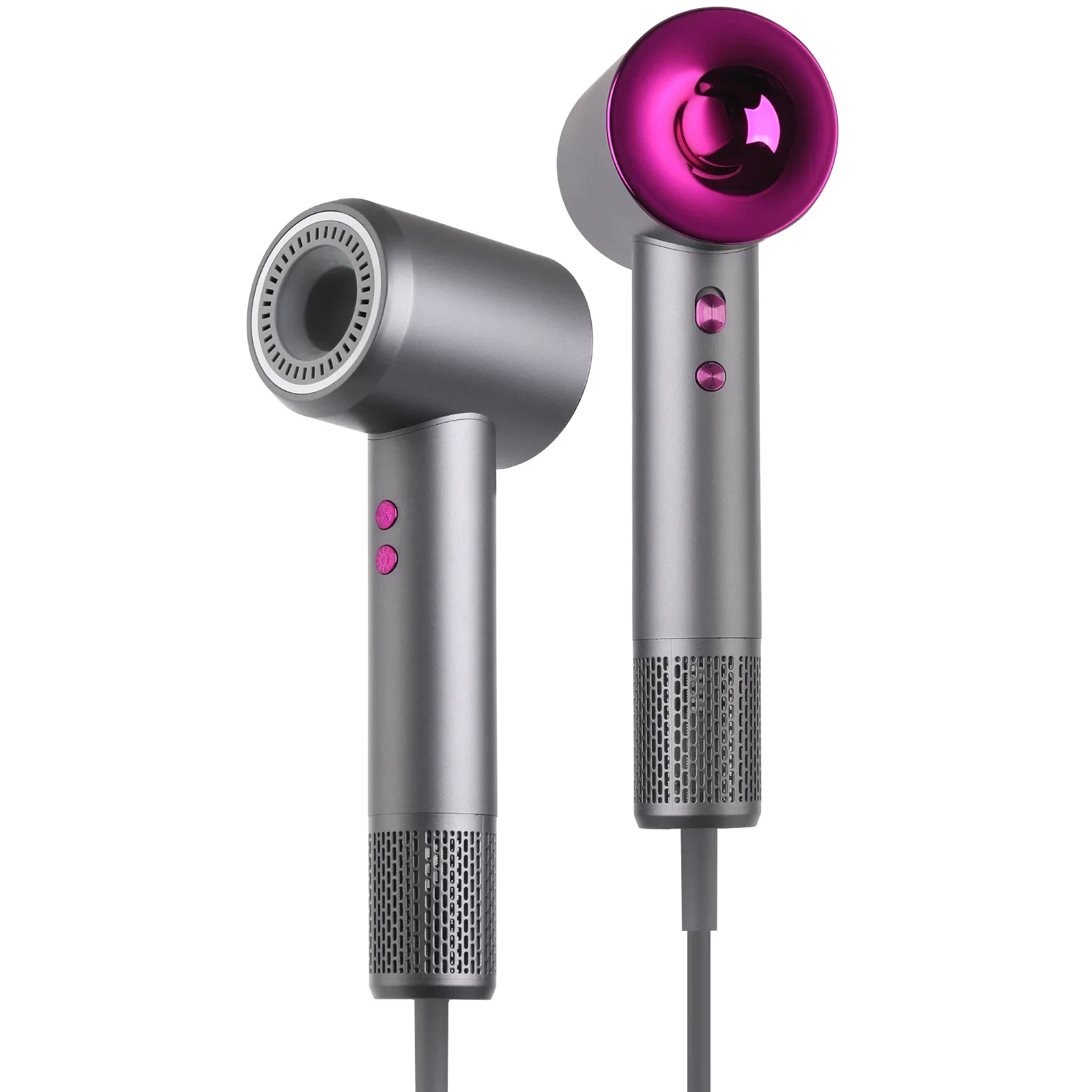 Ion Hair Dryer Portable High-Speed Negative for Home Use Bladeless Fast Drying Quiet Lightweight Hair Care 1500W BLDC Motor