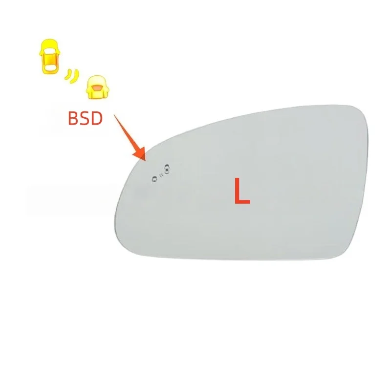 

Car rearview mirror heated mirror with blind spot heating Car mirror OE87621-J9010 For Hyundai KONA 2018-2023