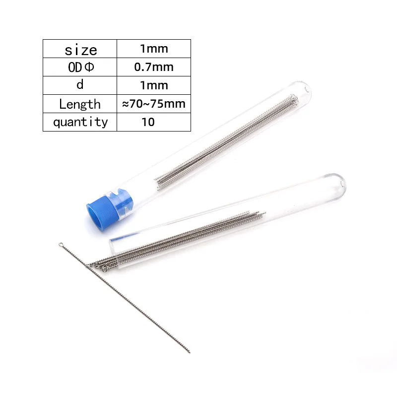 

Inoculation Ring Reusable Inoculation Rod Kit Cell Stretching Tool Perfect Bacterial Cell Tissue Culture Comes 1-5mm JVLAB