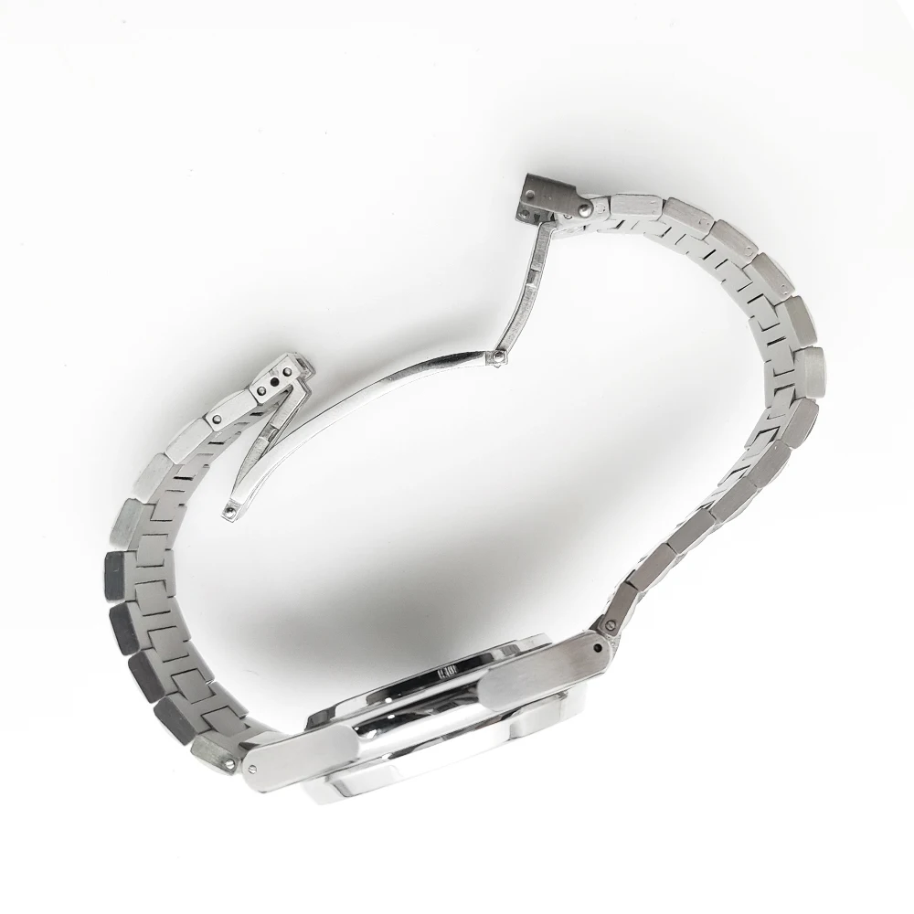 39 مللي متر جودة عالية الياقوت الزجاج تاريخ أربعة ألوان صالح 8215 حركة الحالة ل 29.8 مللي متر الطلب 5ATM مقاوم للماء