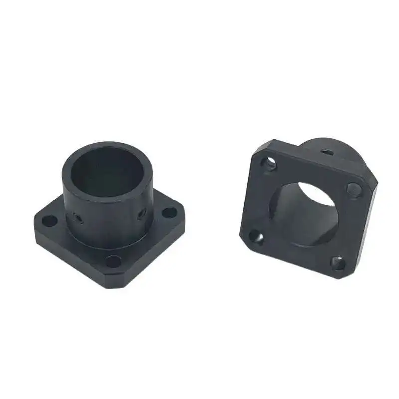 Guide shaft seat Optical shaft bracket Round seat Flat flange Installation 45 steel 6 8 10 12 15 16 20 25 30 35 40 50