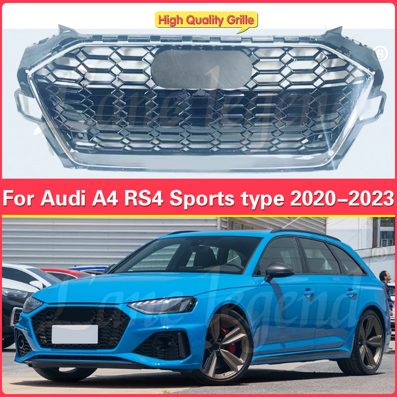 

Perfect Match Front Hood Bumper Car Auto Parts for Audi RS4 A4/S4 Sports type 2020-2023 (Refit for RS4 Style)