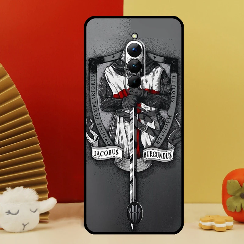 Templar Knight Case For Nubia Red Magic 10 8 9 Pro Plus 6 7 6S 7S Pro 5G 6R RedMagic 9S 8S Pro Plus Cover - view 3