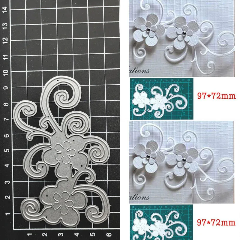 

Craft metal cutting dies cut die mold Flower Vine Scrapbook paper craft knife mould blade punch stencils dies