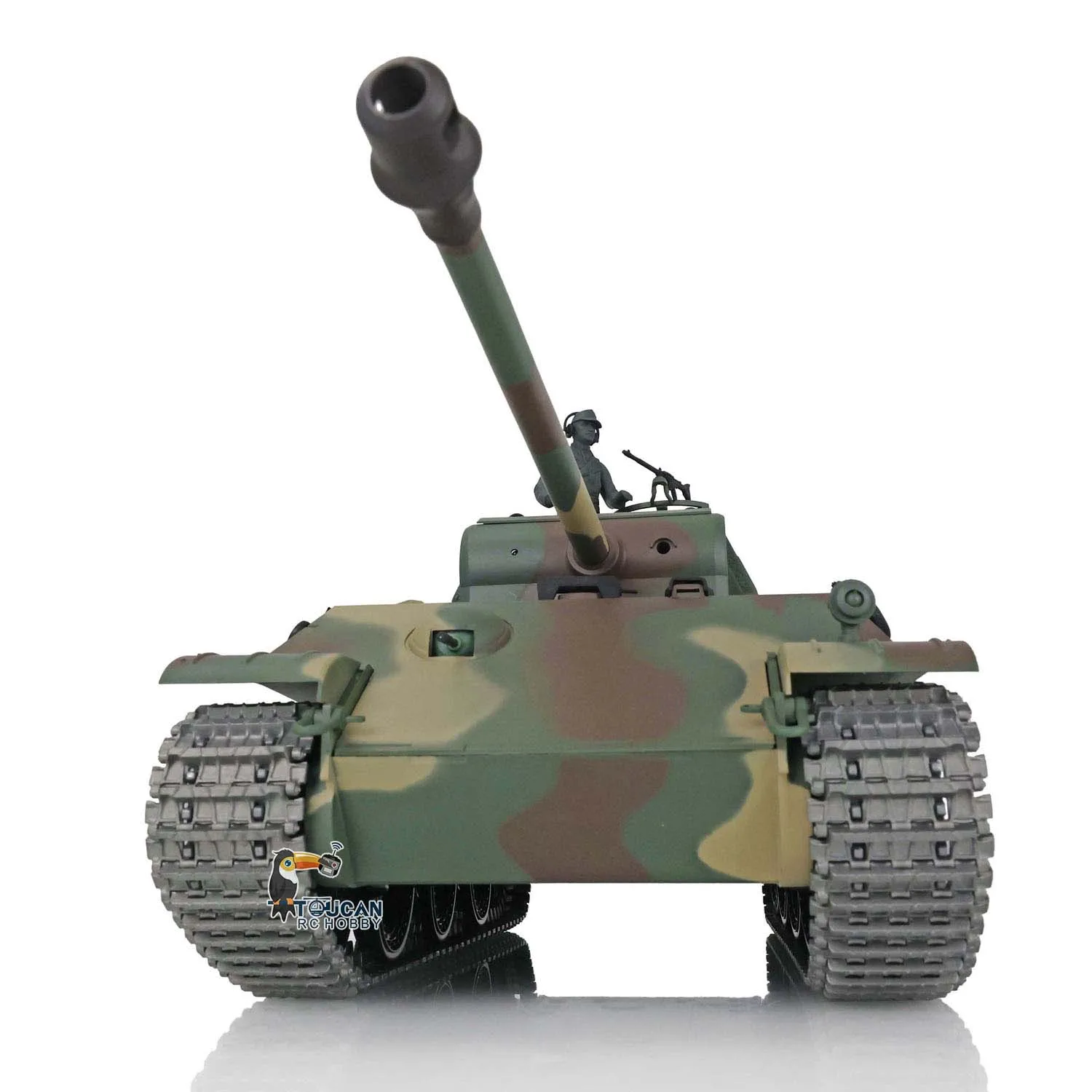 Presentes Heng Long 1/16 7.0 Atualizado German Panther G RTR RC Tank 3879 W/ 360 °   Carros de torre TH17489