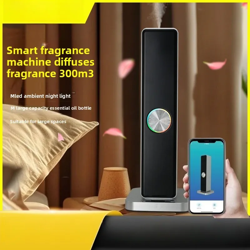 Tuya Smart WiFi & Bluetooth Aroma Diffuser, Silent Air Purifier for Home, Bathroom, Hotel