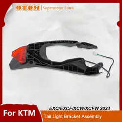 OTOM Motorcycle Taillight Assembly Tail Light Bracket License Plate Holder Turn Signal Lamp For KTM EXC EXCF XCW XCFW XWF 2024