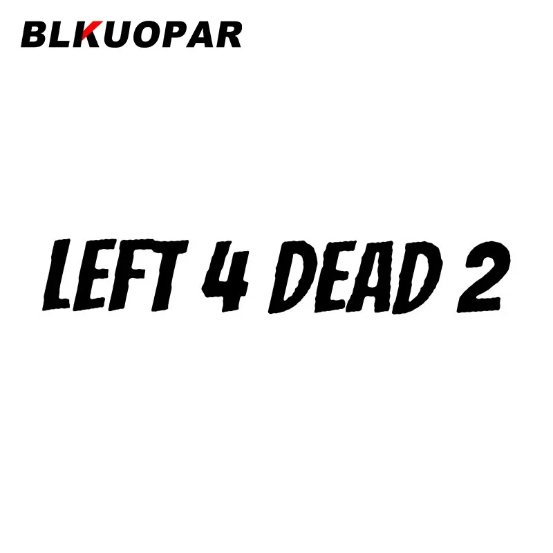 BLKUOPAR اليسار 4 الميت 2 ملصقات السيارات لعبة الليزر نمط الشارات انسداد خدش يموت قطع مكيف الهواء ركوب الأمواج حامي الباب