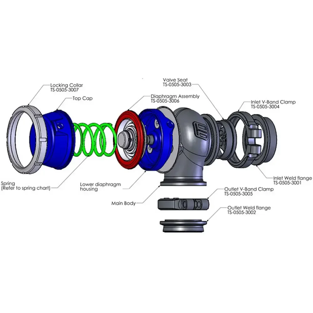 Engine 38mm 40mm 45mm External Turbine Manifold Exhaust Valve Turbocharging Universal turbine external exhaust bypass valve kit