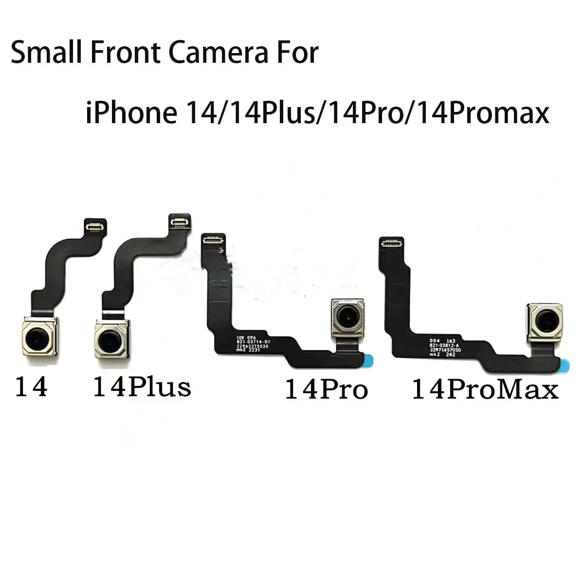 

Small Front Camera Flex Cable For iPhone 14/14Plus/14Pro/14Promax Sensor Face Front Camera Flex