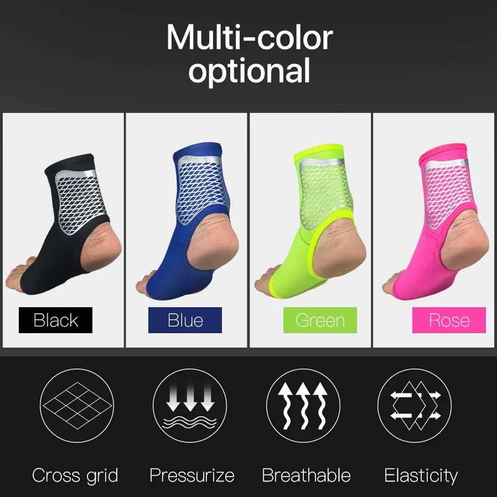 1 PCS Ankle Support - Compression Ankle Brace for Running, Soccer, Volleyball, Sports