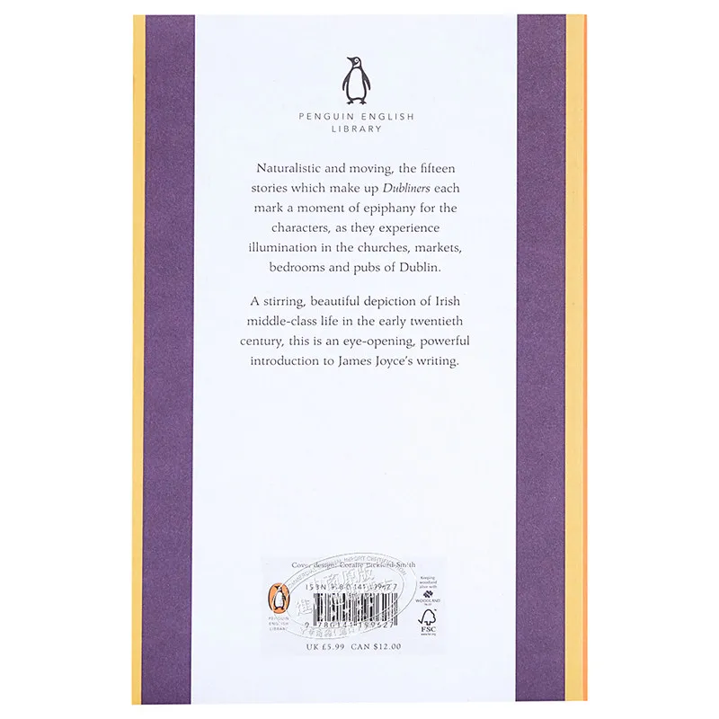 Dubliners James Joyce Classic Irish Short Story Collection Modern Fiction For Literature Students And Classic Book Lovers