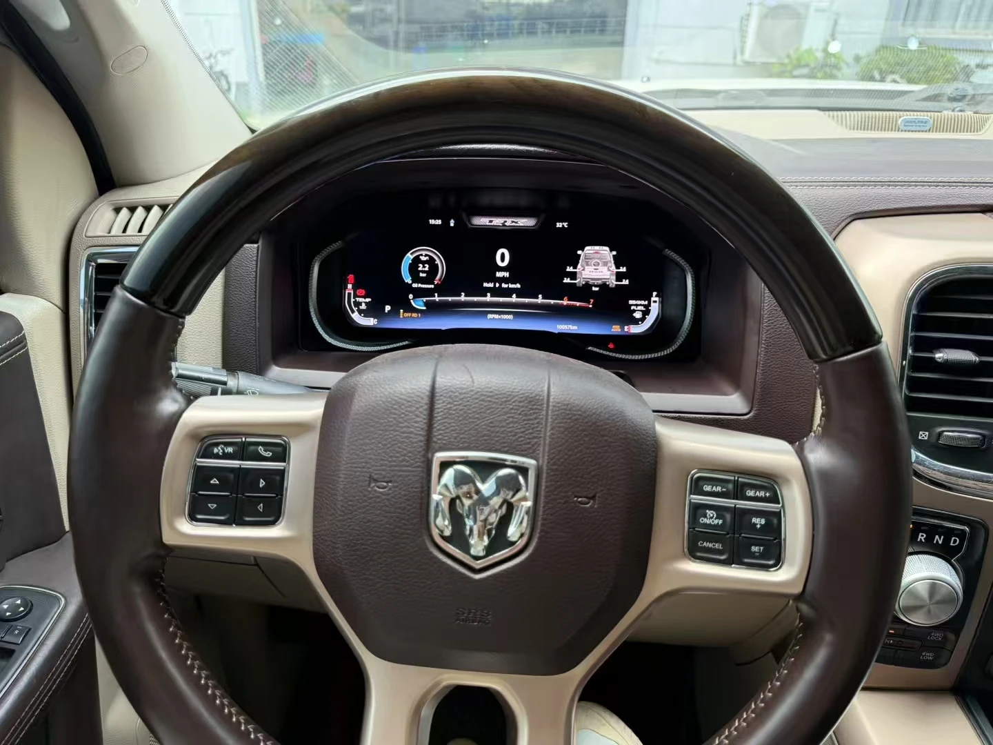 

Car Auto Speedometer Screen Digital Cluster For Dodge RAM TRX 2013-2019 Pickup Truck Dashboard LCD Instrument Panel Meter Player