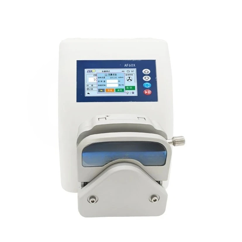 LCD screen filling intelligent peristaltic pump self-calibration quantitative measurement speed 3