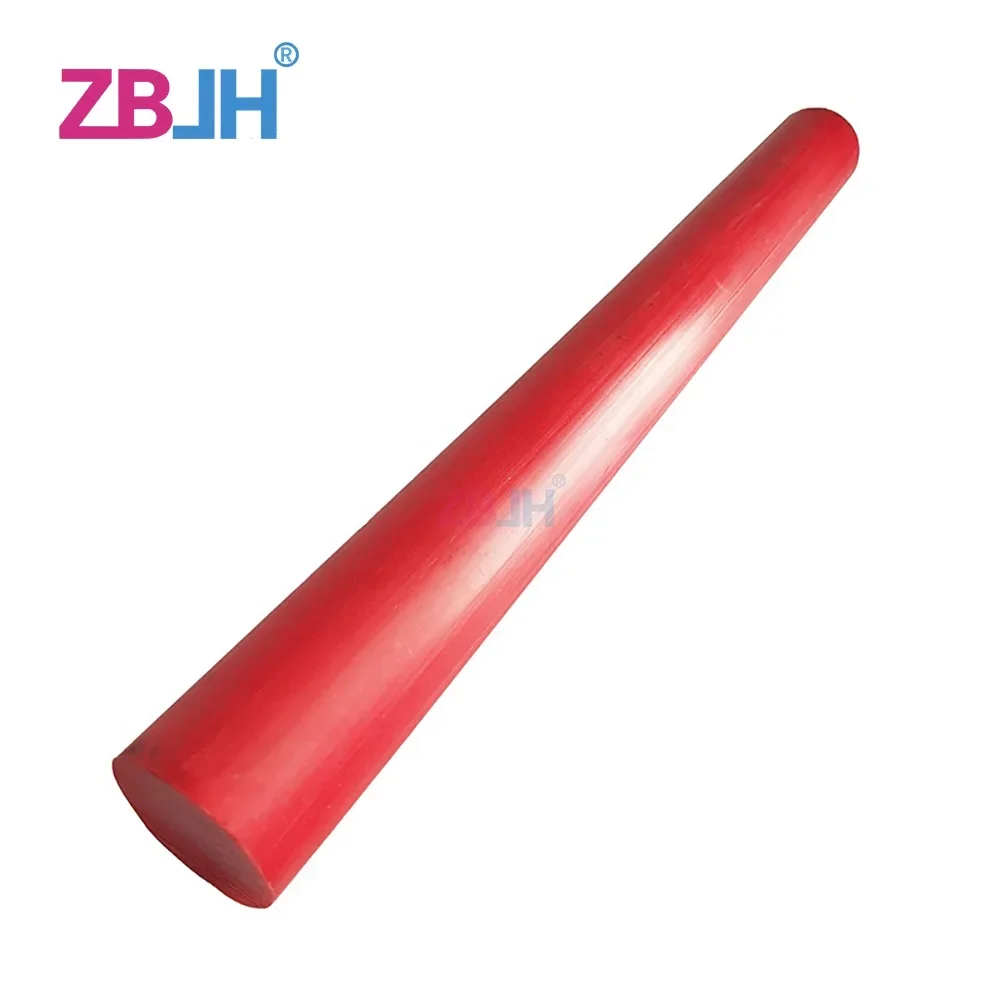 Dia.85mm 1m POM قضبان ملونة هندسية قضيب بلاستيكي بولي أوكسي ميثيلين بوم عصا