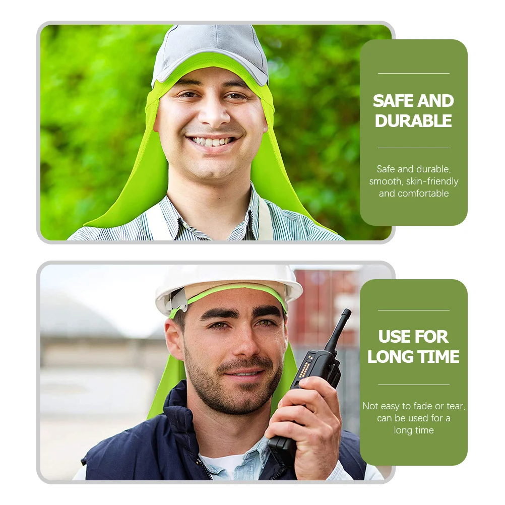 

2pcs Cooling Skull Caps Sun Shade Hat Neck Protection For Outdoor Cycling Fishing Riding Sun Protection Cycling Hat Motorcycle