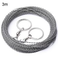 Portable Saw Chain Hand Hacksaw Outdoor Gear String Water Grass Cutting Chain Wood Divine Tool Stainless Steel Wire Saw