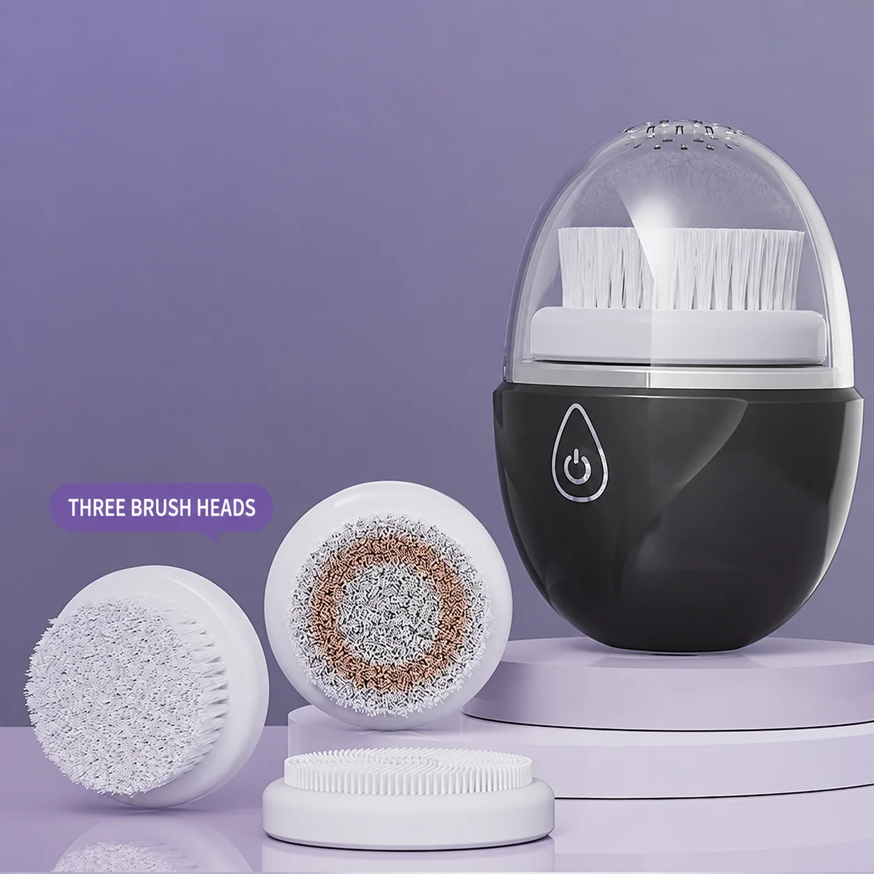 Alat Pembersih Wajah Elektrik - Silicone Face Scrubber Electric ulasan dan harga