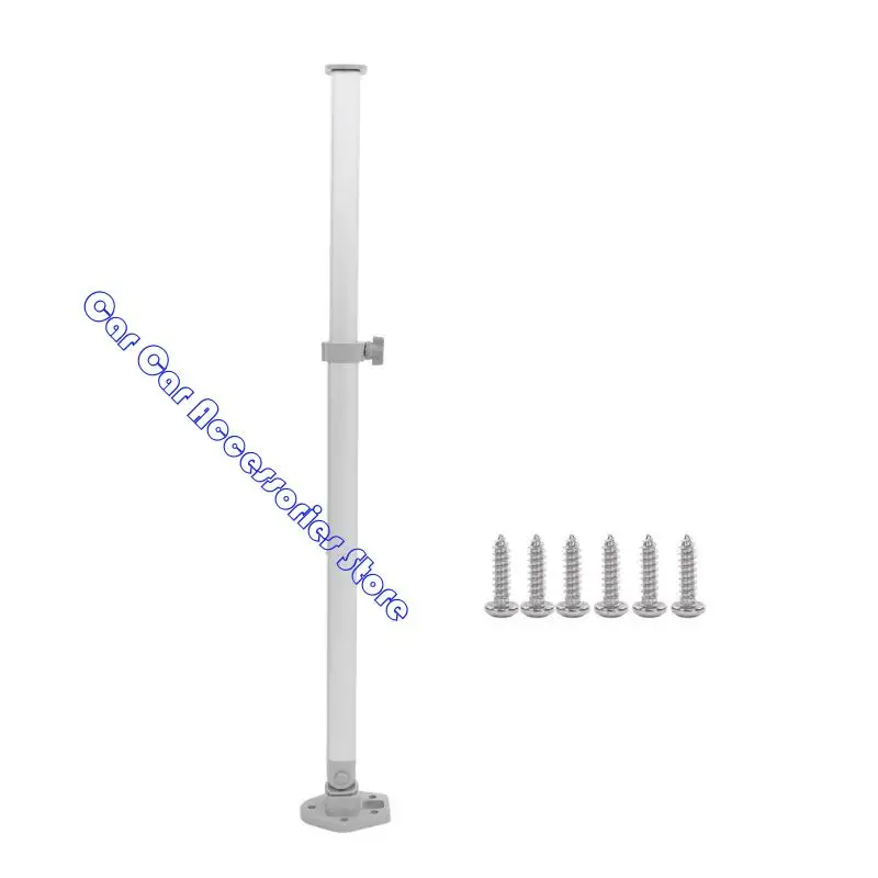 

242D Space Saving Adjustable Table Desk Leg Support for Mobile Homes Boats & Patio Furniture Caravans And Marine Applications