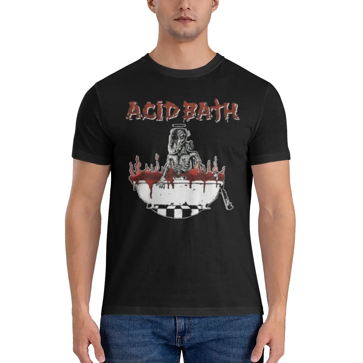 Acid Bath Men's Classic Unisex Cotton T-Shirt for Men & Women, Classic Tee