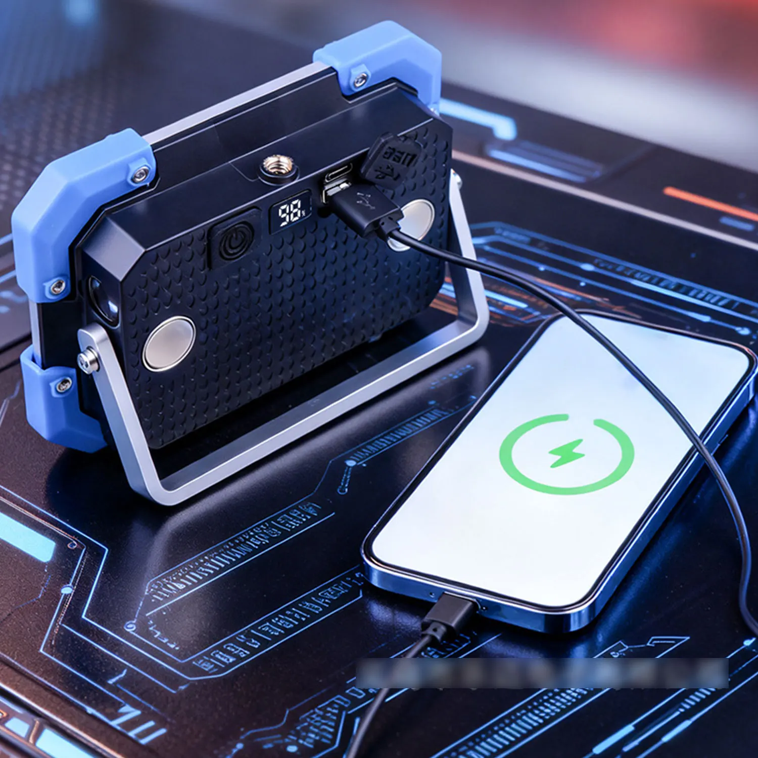 3600MAh F023 Light Explore USB Rechargeable Camping Lanterns Outdoor Tent Lamp Powerful Mini LED Flashlights Camp Light