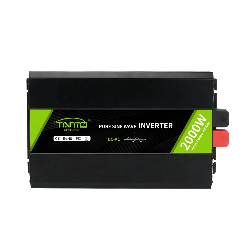 Factory Sale 2000W Power Inverter DC 12V 24V 48V to AC220V 230V 240V 110V 120V Pure Sine Wave Inverter view 3