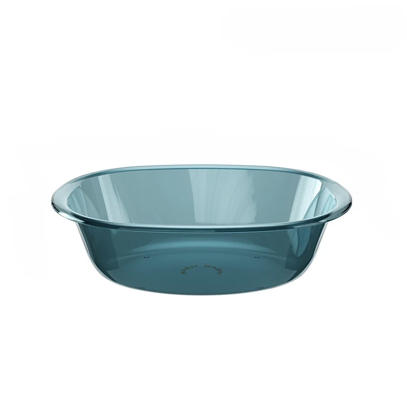 Thickening Tuba Basin Washtub Xiancai Basins Wash Footbath Transparent Food In Plastic Tubs