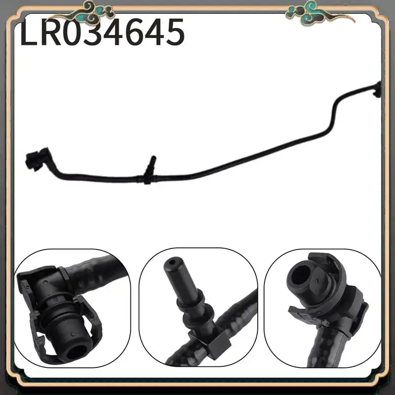 

M45K-1 Piece Auto Cooling System Water Hose Black Rubber For Land Rover Range Rover LR Discovery 5 Range Rover Sport Engine LR03