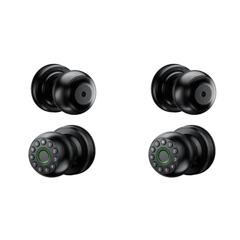 ABZZ-2X Smart Password Lock Fingerprint Door Lock App Remote Control Passcode Unlock Electronic Touchscreen Keypad Indoor