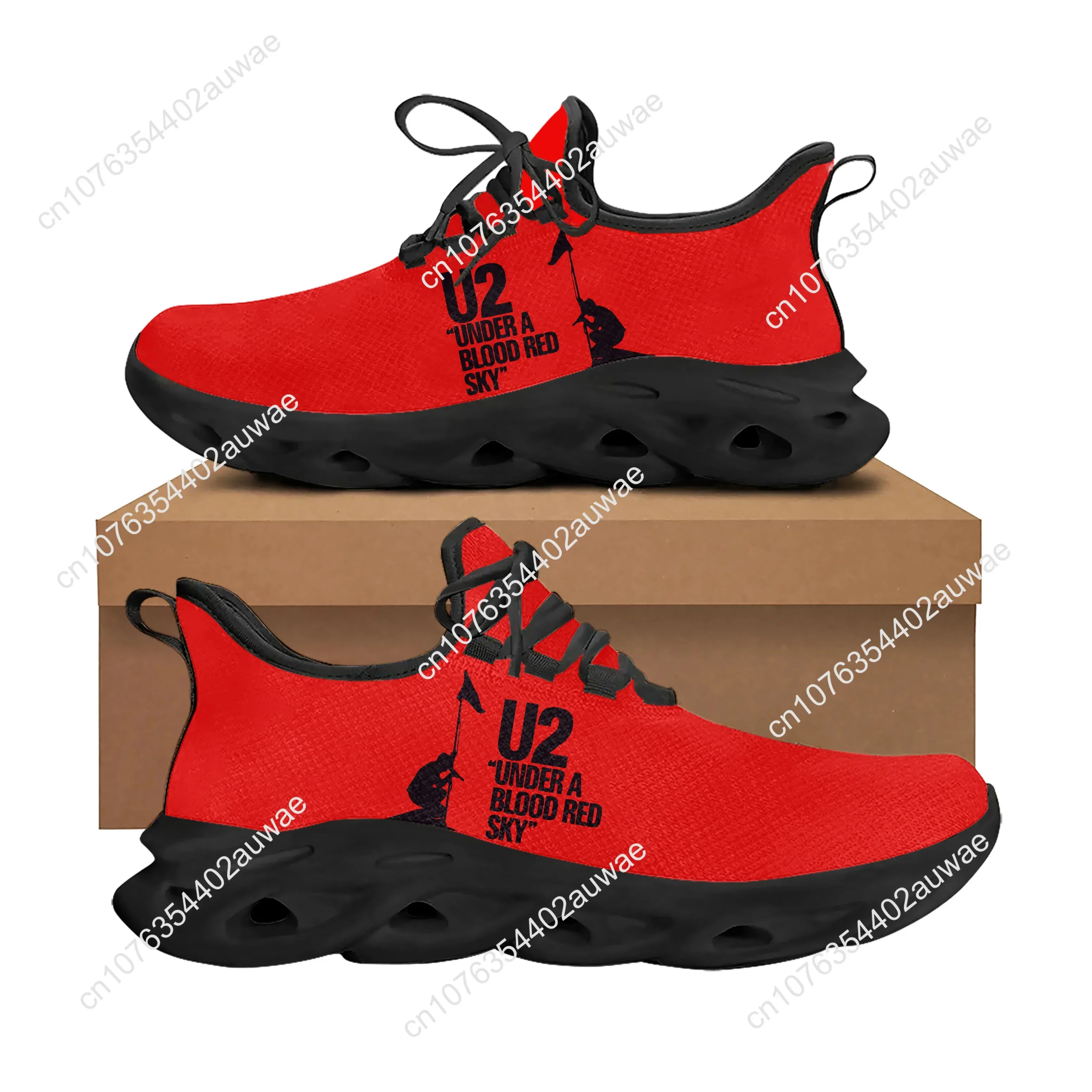 U2 Rock Band Mode Punk Sportschoenen Heren Dames Tiener Kinderen Sneakers Casual Custom Hoge Kwaliteit Paar Schoenen