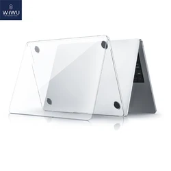 WiWU Crystal Protective Shell for MacBook Air 13.6 2025 Ultra-thin Laptop Case for MacBook Pro 13 Air 13 2020 Heat Dissipation