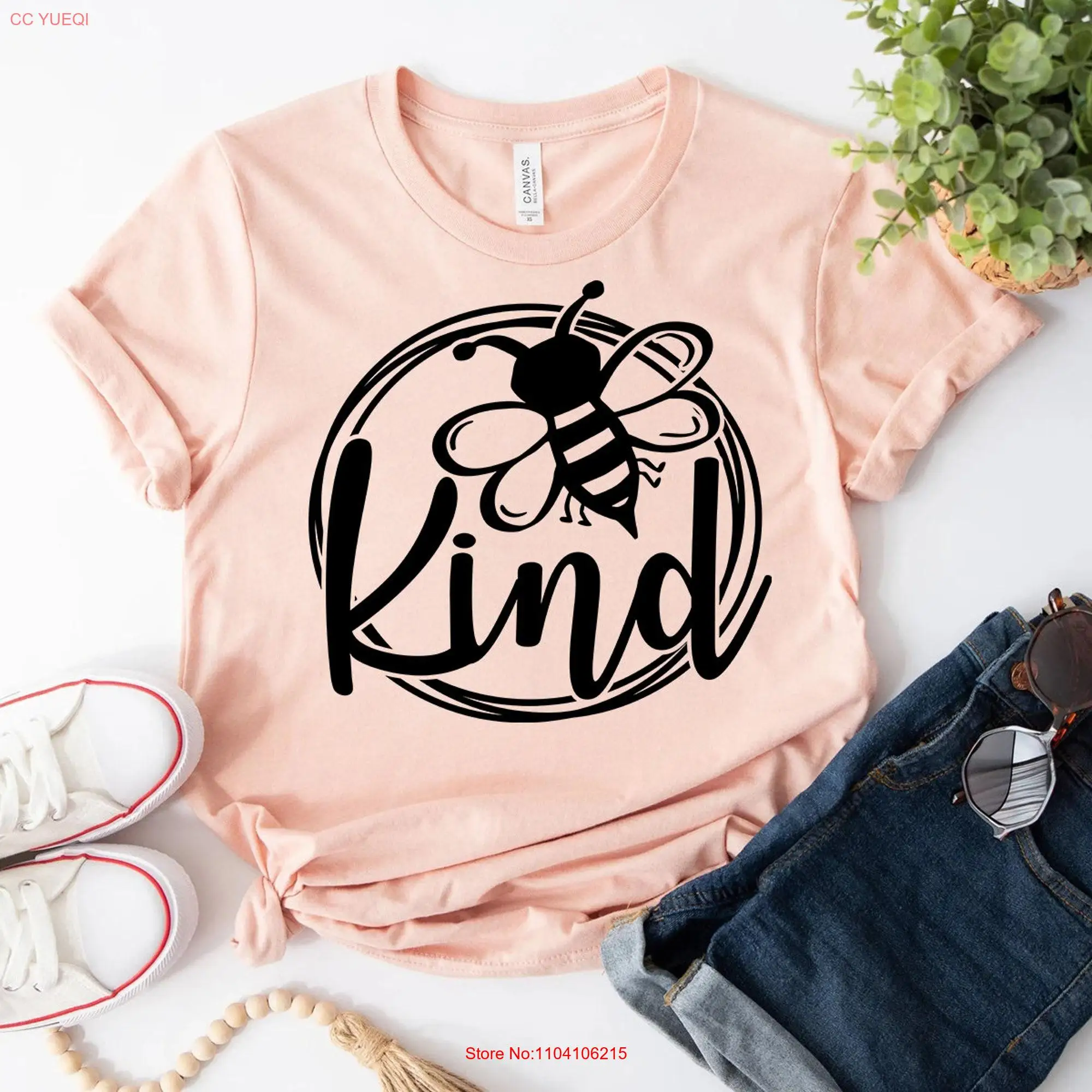 Be Kind T Shirt Kindness matters Motivational quote saying Bee long or short sleeves