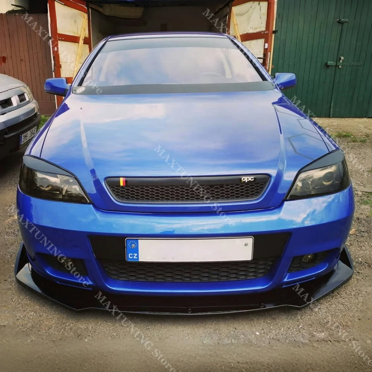 

Front Bumper Lip Spoiler Splitter Diffuser Retrofit for Vauxhall for Opel Astra G MK4 Valance1998-2005 Body Kits Tuning Skirt
