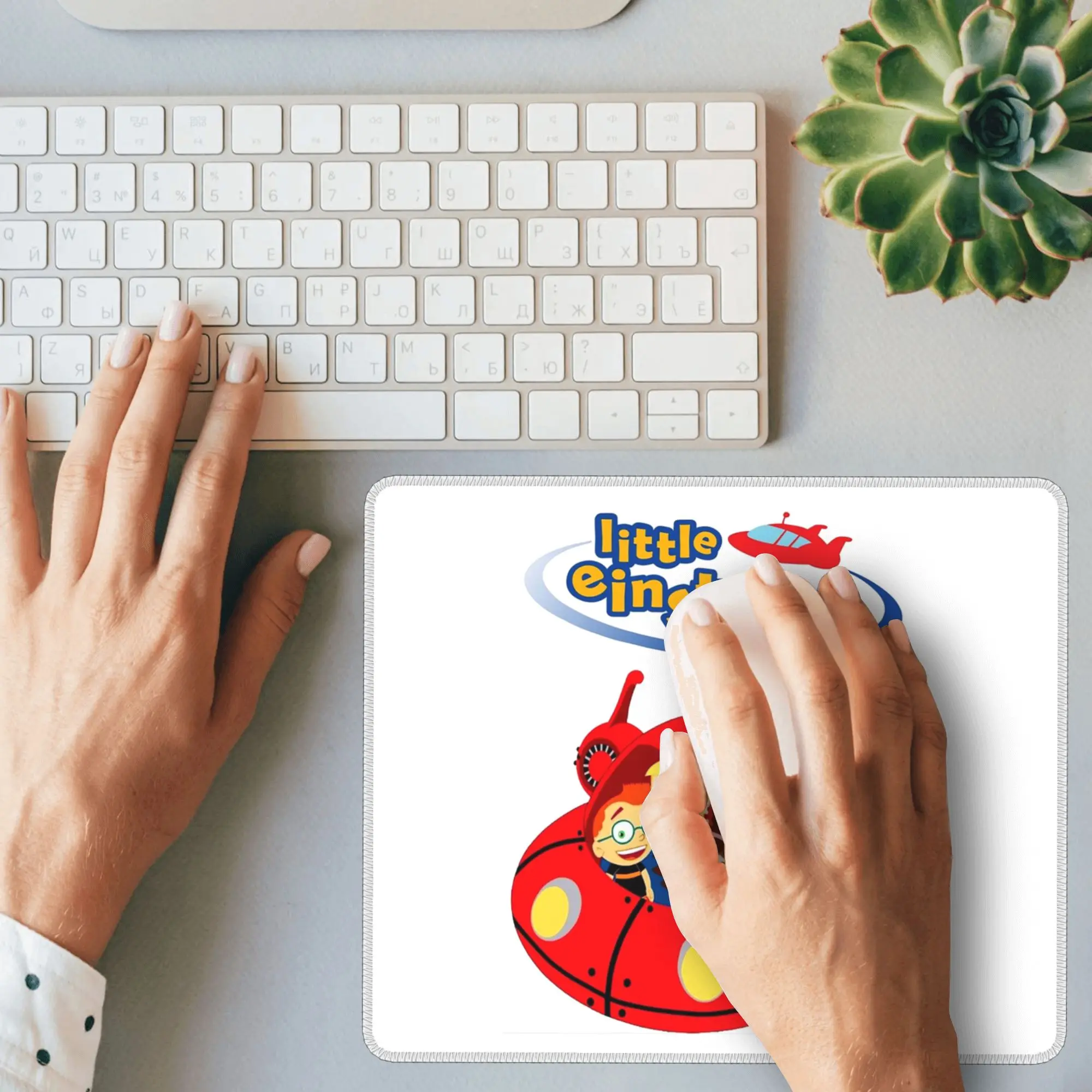 ملابس Little Einsteins Little Einsteins Ca لوحة ماوس لوحة مفاتيح الكمبيوتر ماوس حصيرة ألعاب الكمبيوتر المحمول حصيرة مكتبية لطاولة المكتب