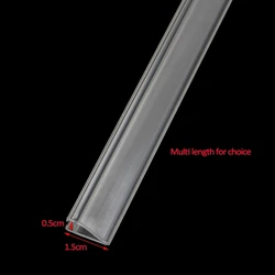 Clip para cartel de 45/50/55cm/60cm, colgador de agarre, gancho para póster de fotos, colgador de pancarta Horizontal, tira de abrazadera de plástico para anuncios