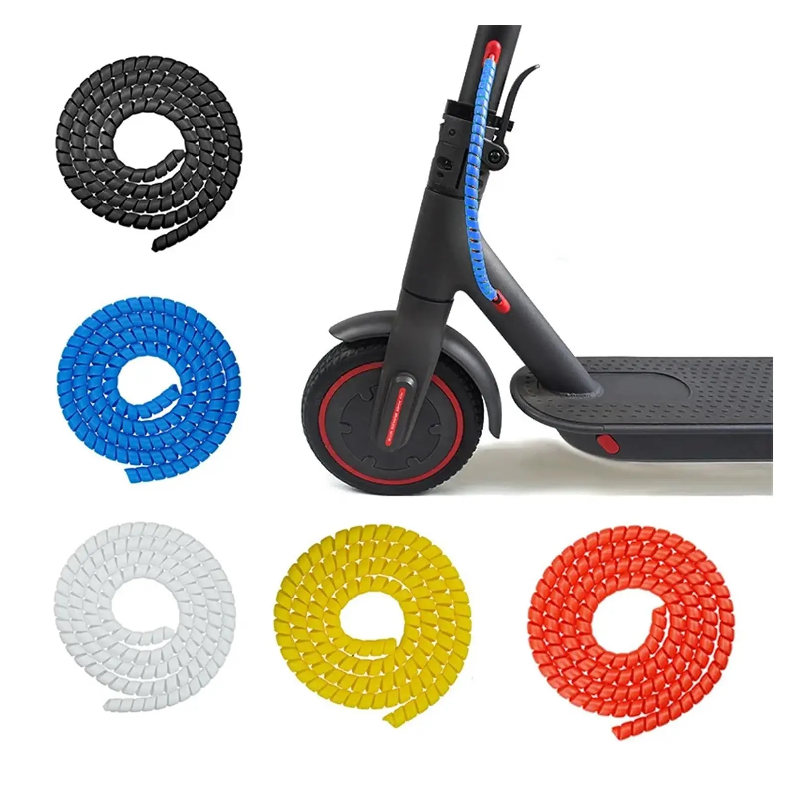 1pc 1.5M for 1st generation 365 2nd generation Pro electric scooter accessories winding tube wire harness protective cover