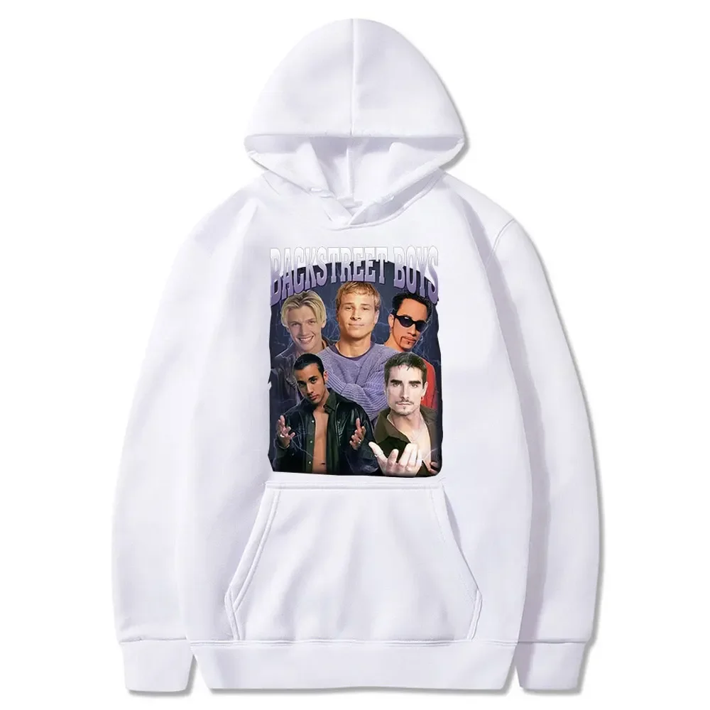 90s Classic Vintage Backstreet Boys Band Hoodie Men Women Hip Hop Rock Hooded Sweatshirts Oversized Streetwear Tracksuit