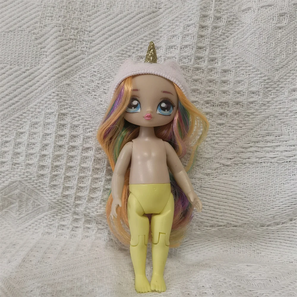 Small size NANANA little sister doll can be paired with a body for children's DIY toy gifts