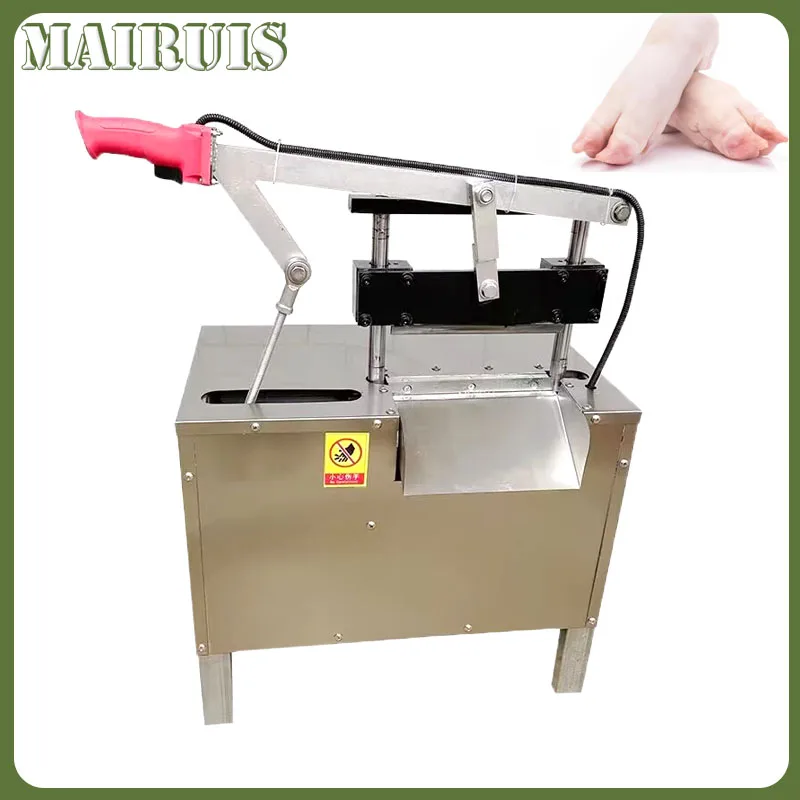 MairuisHousehold Automatic Frozen Meat Bone Cutting Machine Commercial Desktop Electric Bone Sawing Cutting Machine 110V/220V