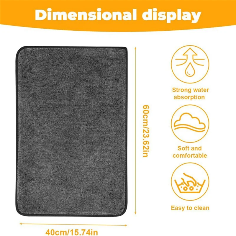 A40Z-Car Drying Towels, Drying Towel, Microfibre Cloths, Shiny Bath, Fast Dry Cloth, Absorbent Shower Cubicles Cloth