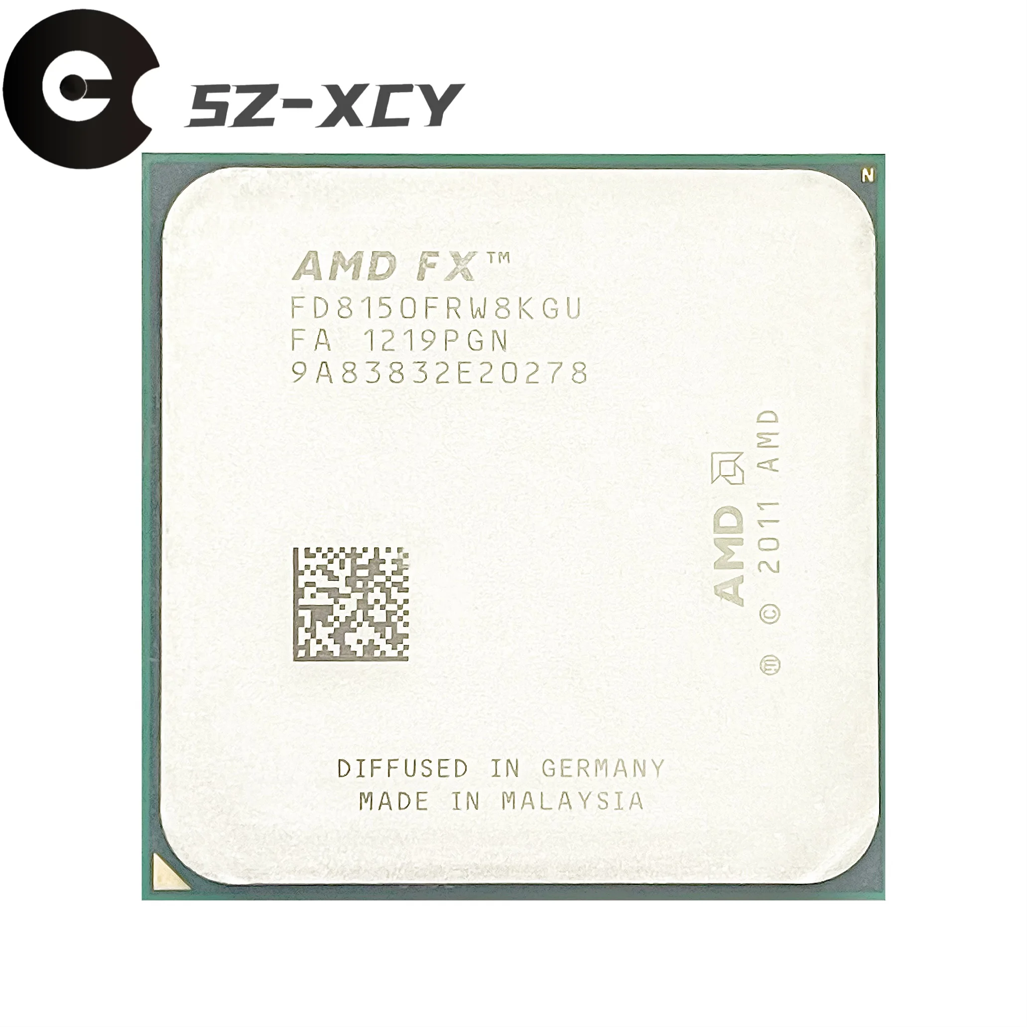 AMD FX-Series FX-8150 FX 8150 FX8150 Eight-Core CPU Processor FD8150FRW8KGU Socket AM3+