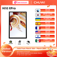 CHUWI Hi10 XPro Tablet 4GB RAM 128GB ROM  Unisoc T606 Octa Core 10.1'' FHD IPS  7000mAh Battery  4G LTE Android 13 Pad