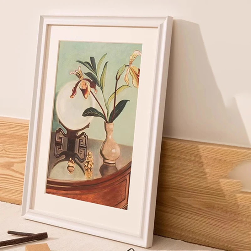 

Art Modern Display Photo Frame Aesthetic Stand Poster Large Photo Frame Birthday Aesthetic Quadros De Parede Home Decorations